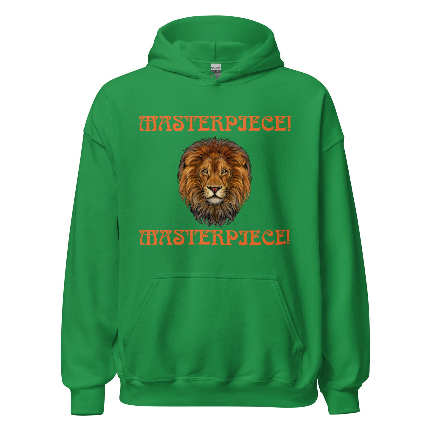 “MASTERPIECE!"Unisex Hoodie W/Orange Font