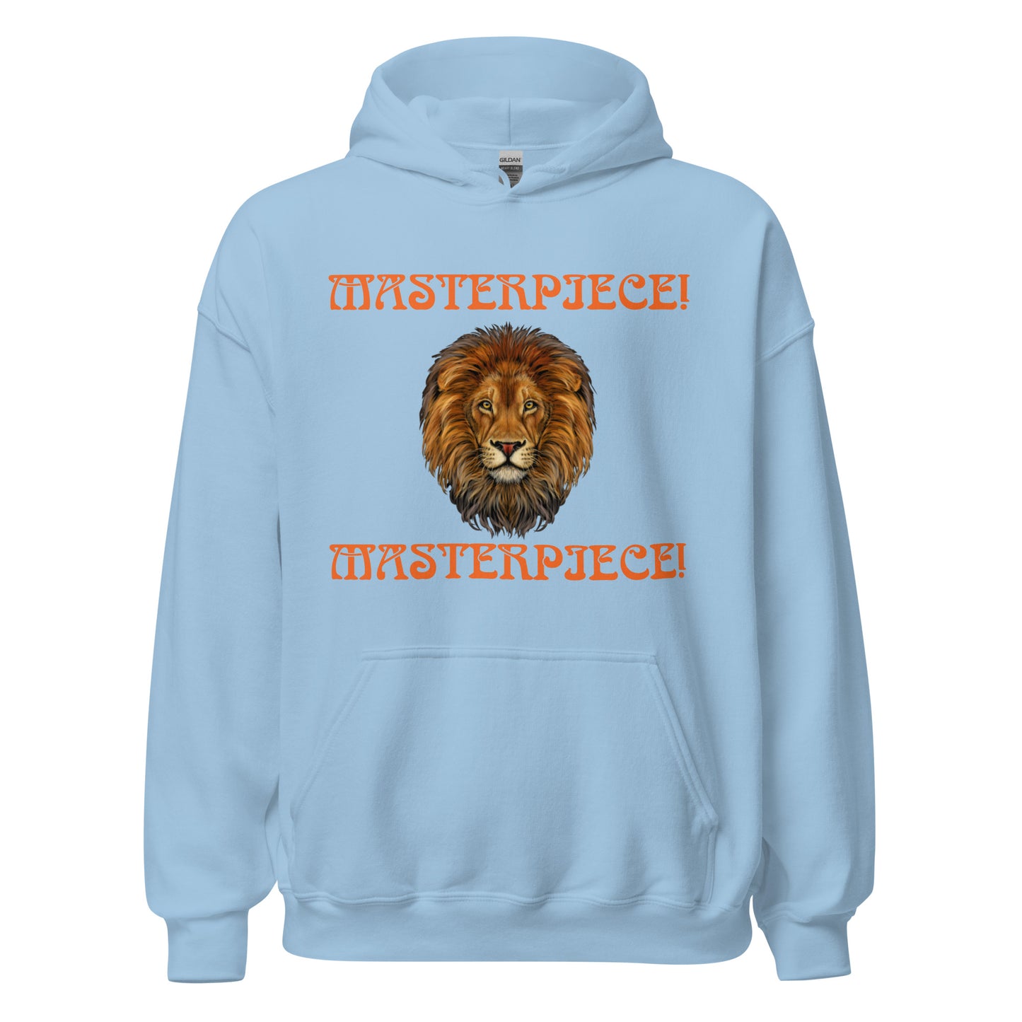 “MASTERPIECE!"Unisex Hoodie W/Orange Font