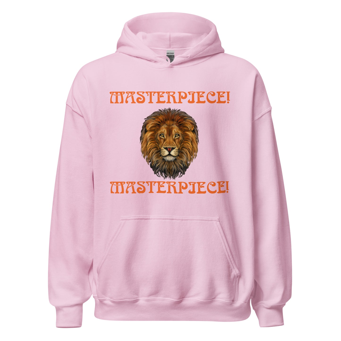 “MASTERPIECE!"Unisex Hoodie W/Orange Font
