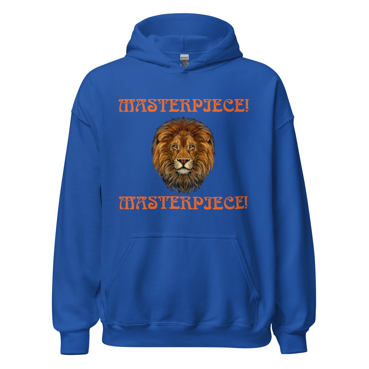 “MASTERPIECE!"Unisex Hoodie W/Orange Font