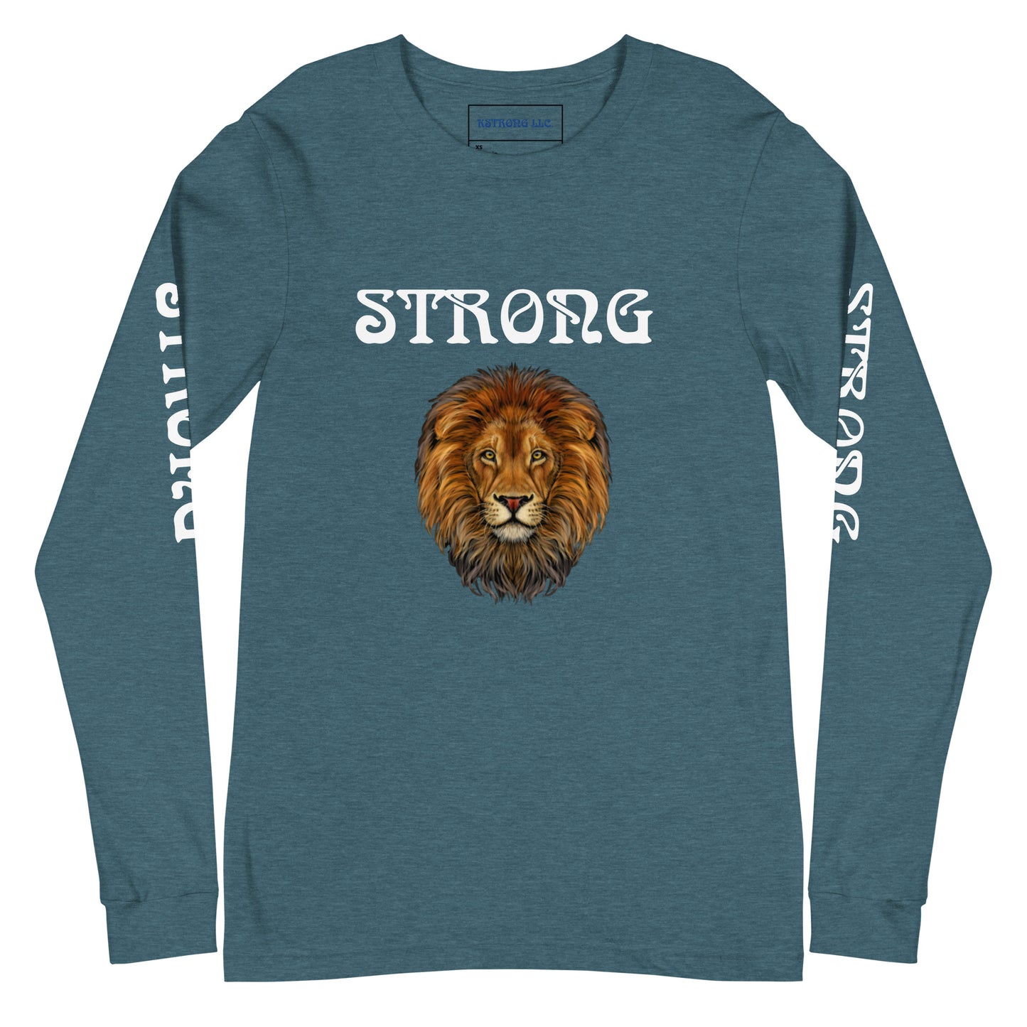 “STRONG”Unisex Long Sleeve Tee W/White Font