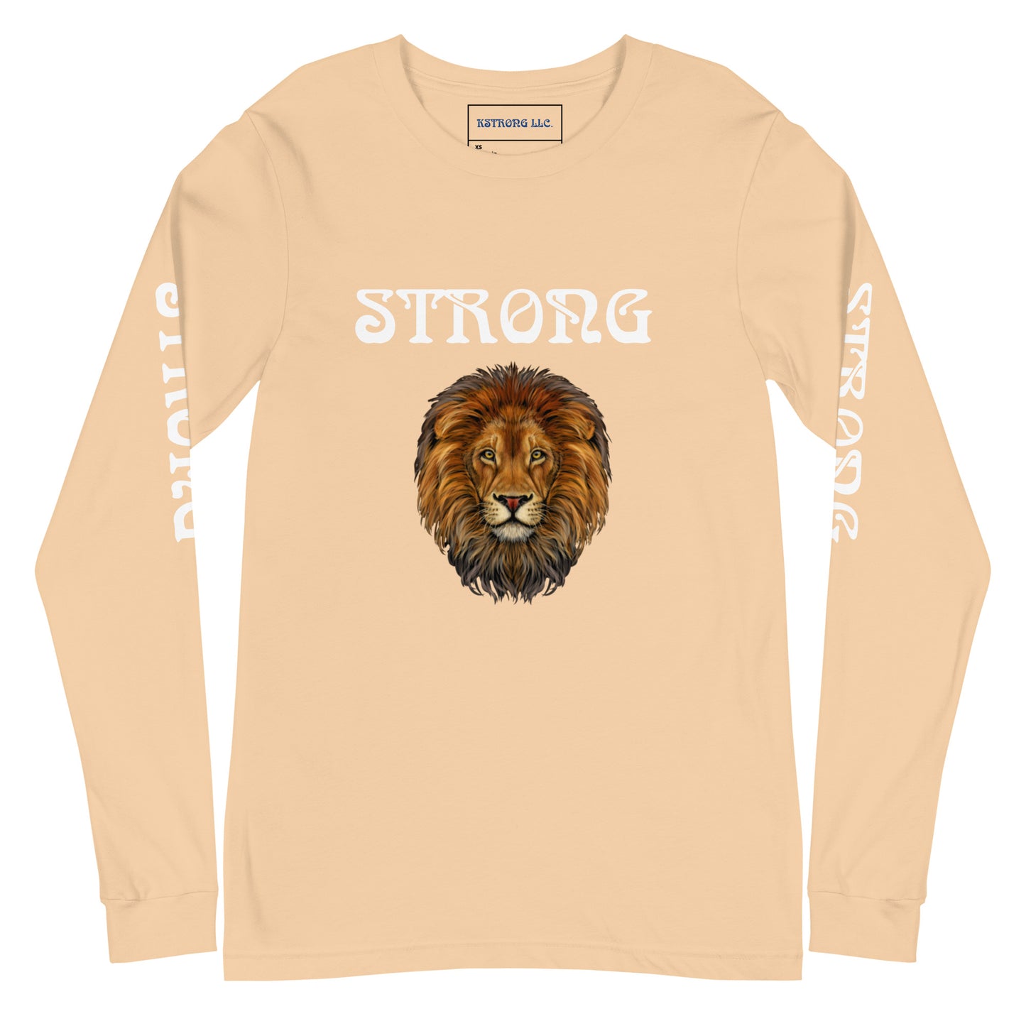 “STRONG”Unisex Long Sleeve Tee W/White Font