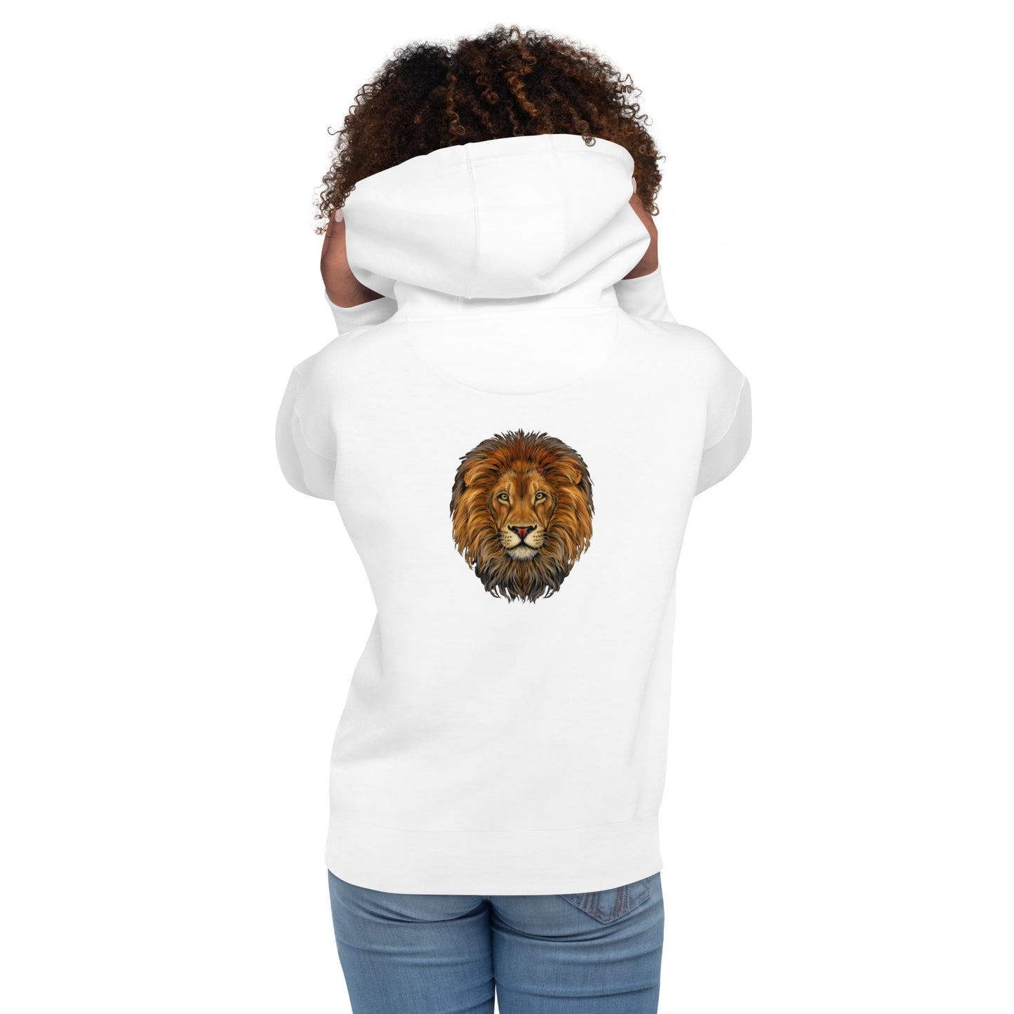 “I”AM A MASTERPIECE!"Unisex Hoodie W/SkyBlue Font