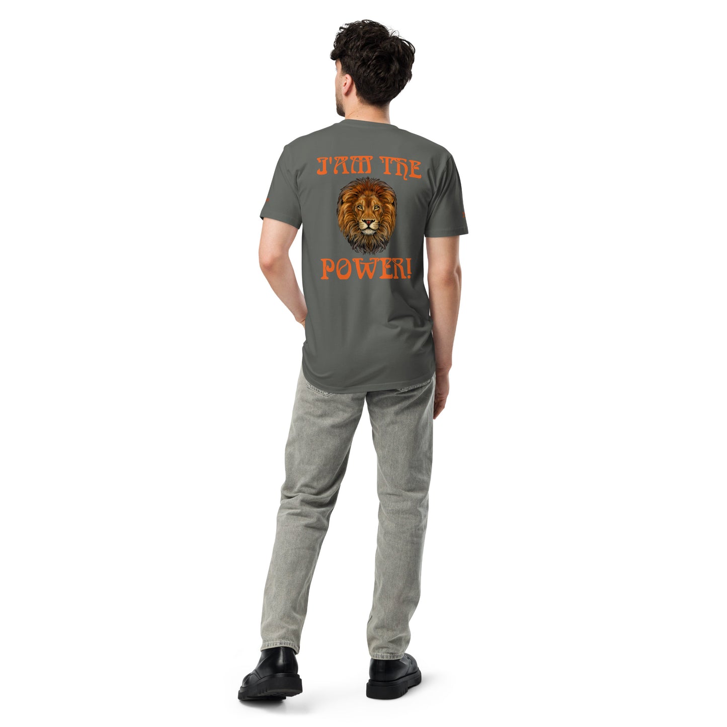 “I’AM THE POWER!”Unisex Premium T-Shirt W/Orange Font