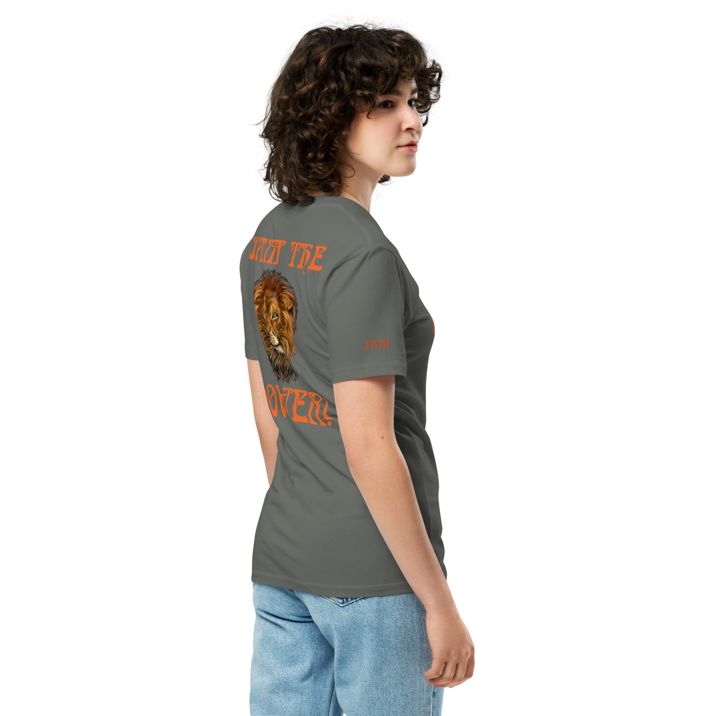 “I’AM THE POWER!”Unisex Premium T-Shirt W/Orange Font