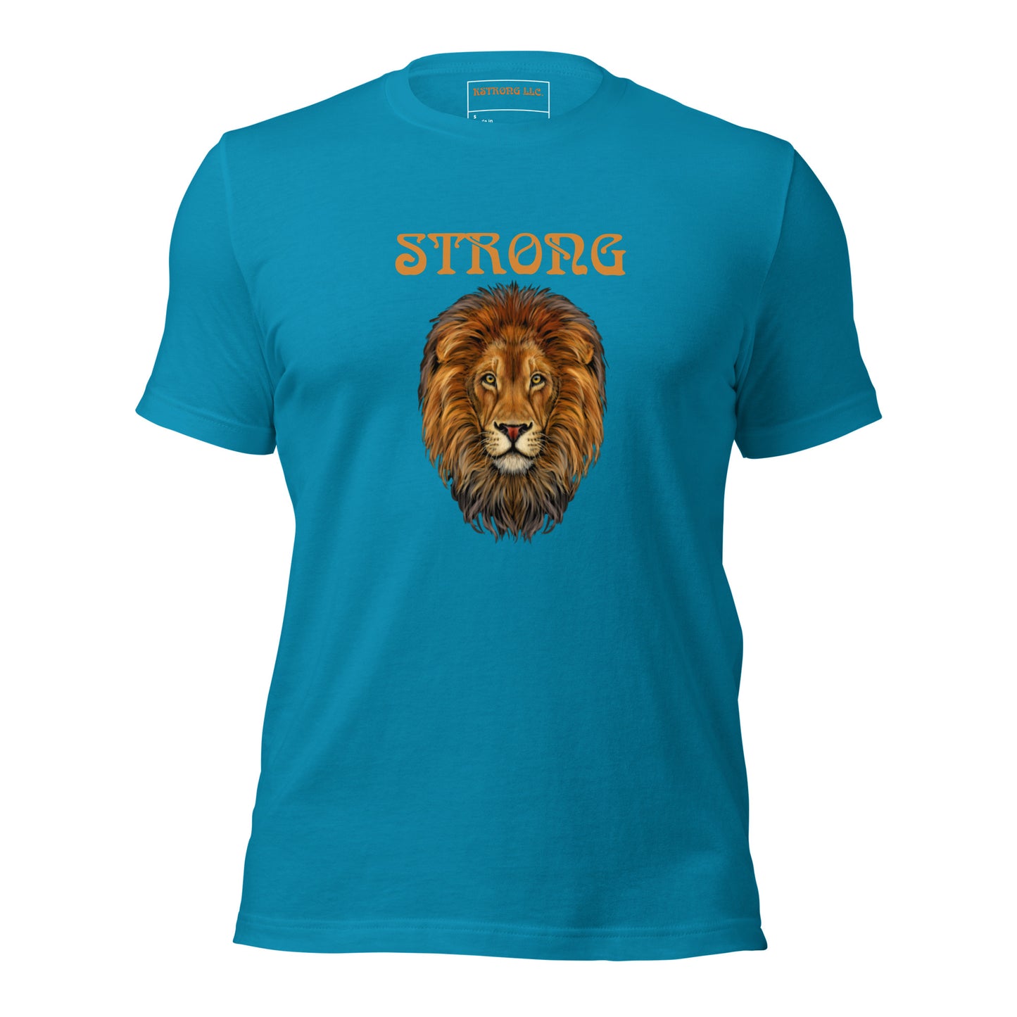 “STRONG”Unisex T-Shirt W/Bronze Font