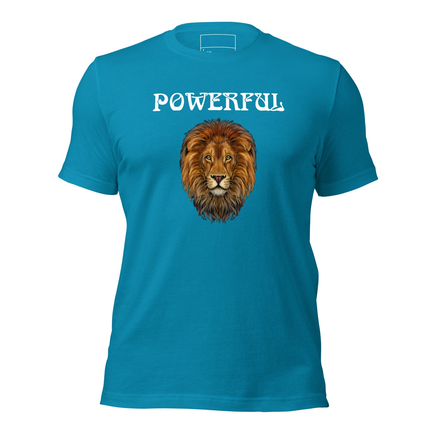 “POWERFUL”Unisex T-Shirt W/White Font