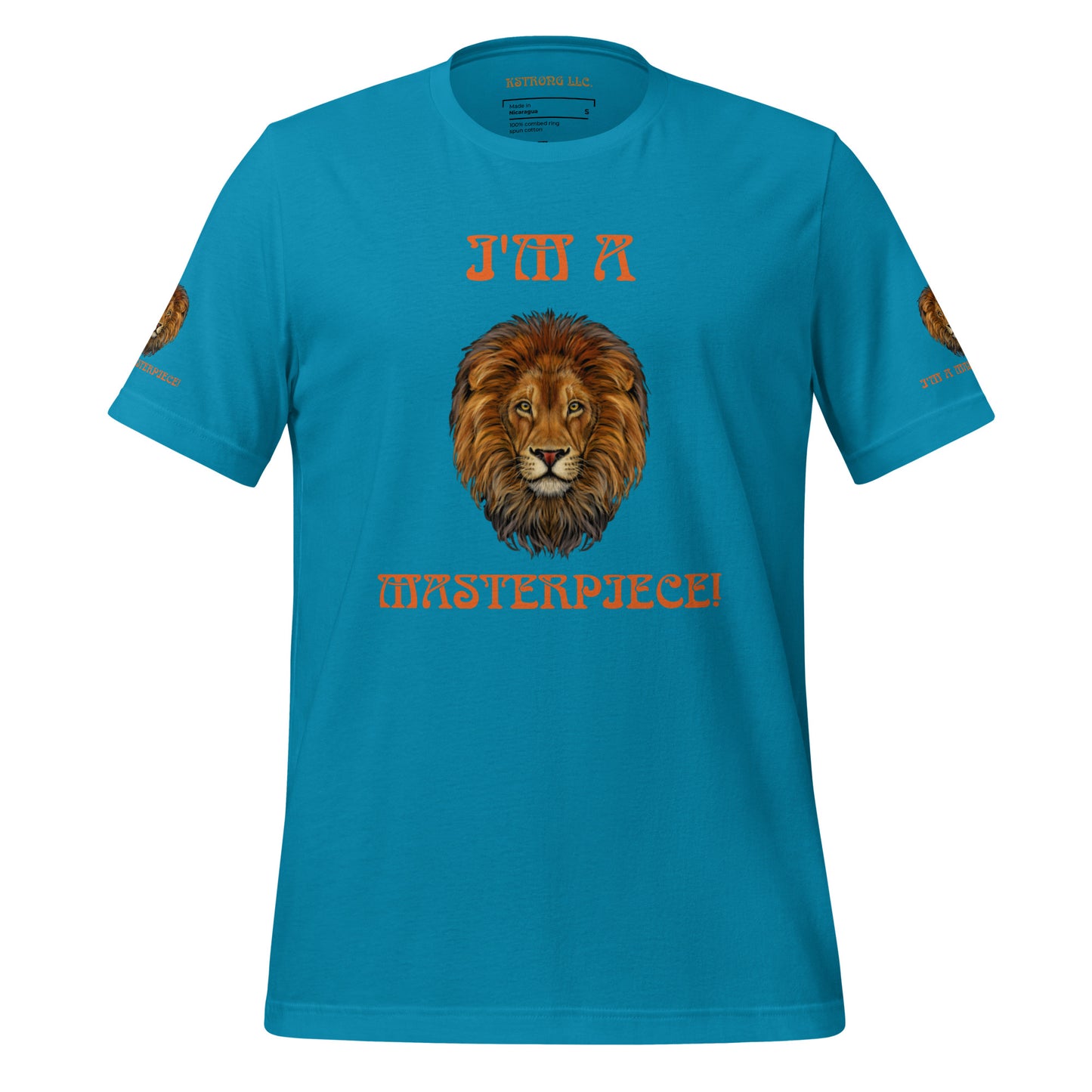 “I’M A MASTERPIECE!”Unisex T-Shirt W/Orange Font