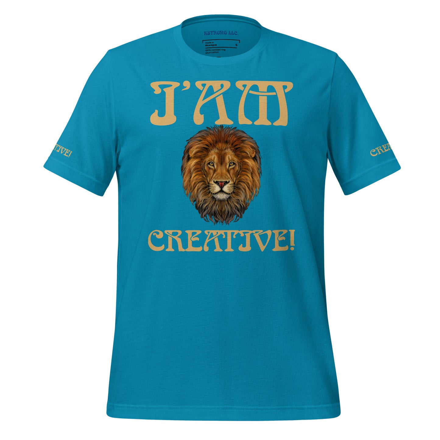 “I’AM CREATIVE!”Unisex T-Shirt W/Fawn Font