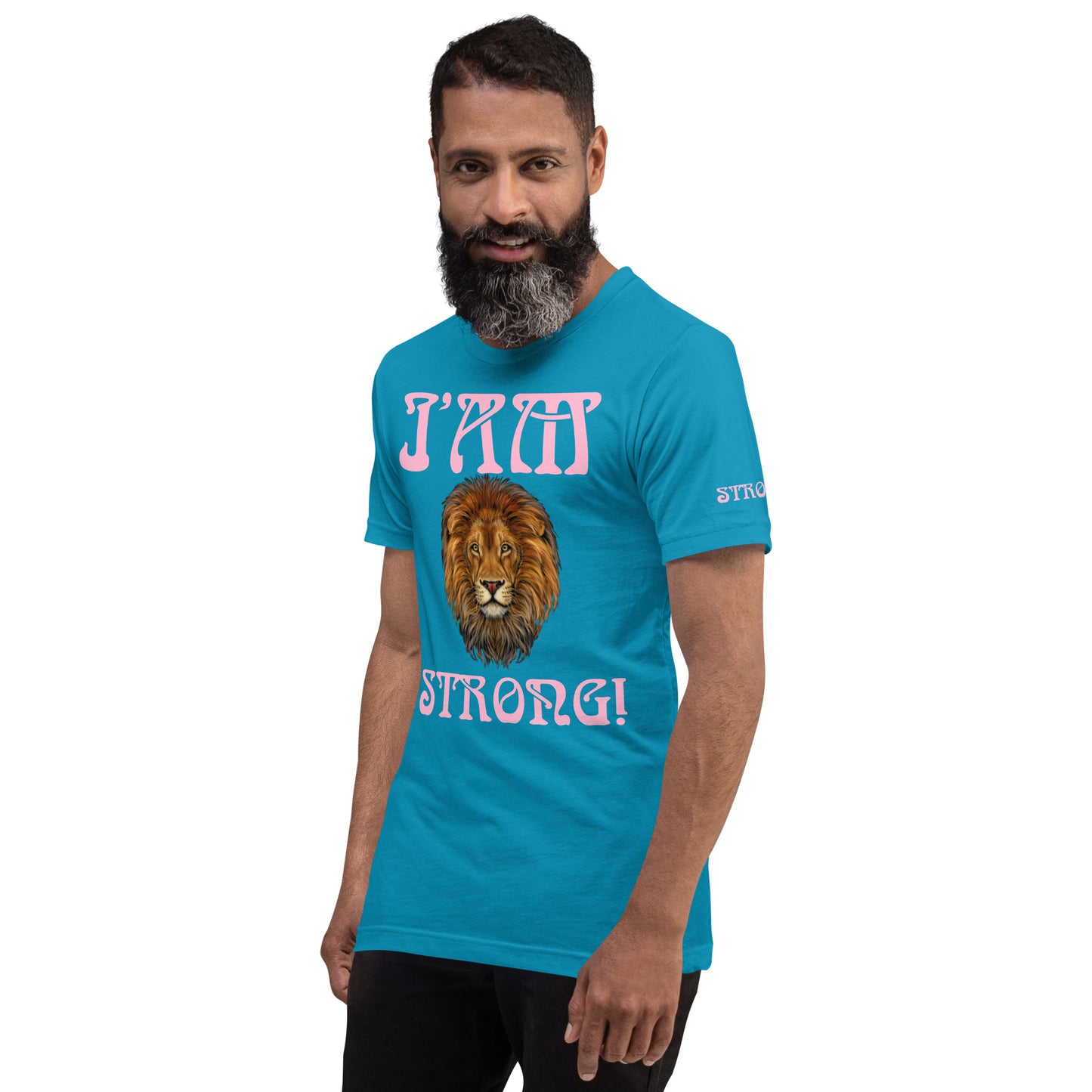 “I’AM STRONG!”Unisex T-Shirt W/Cotton Candy Font