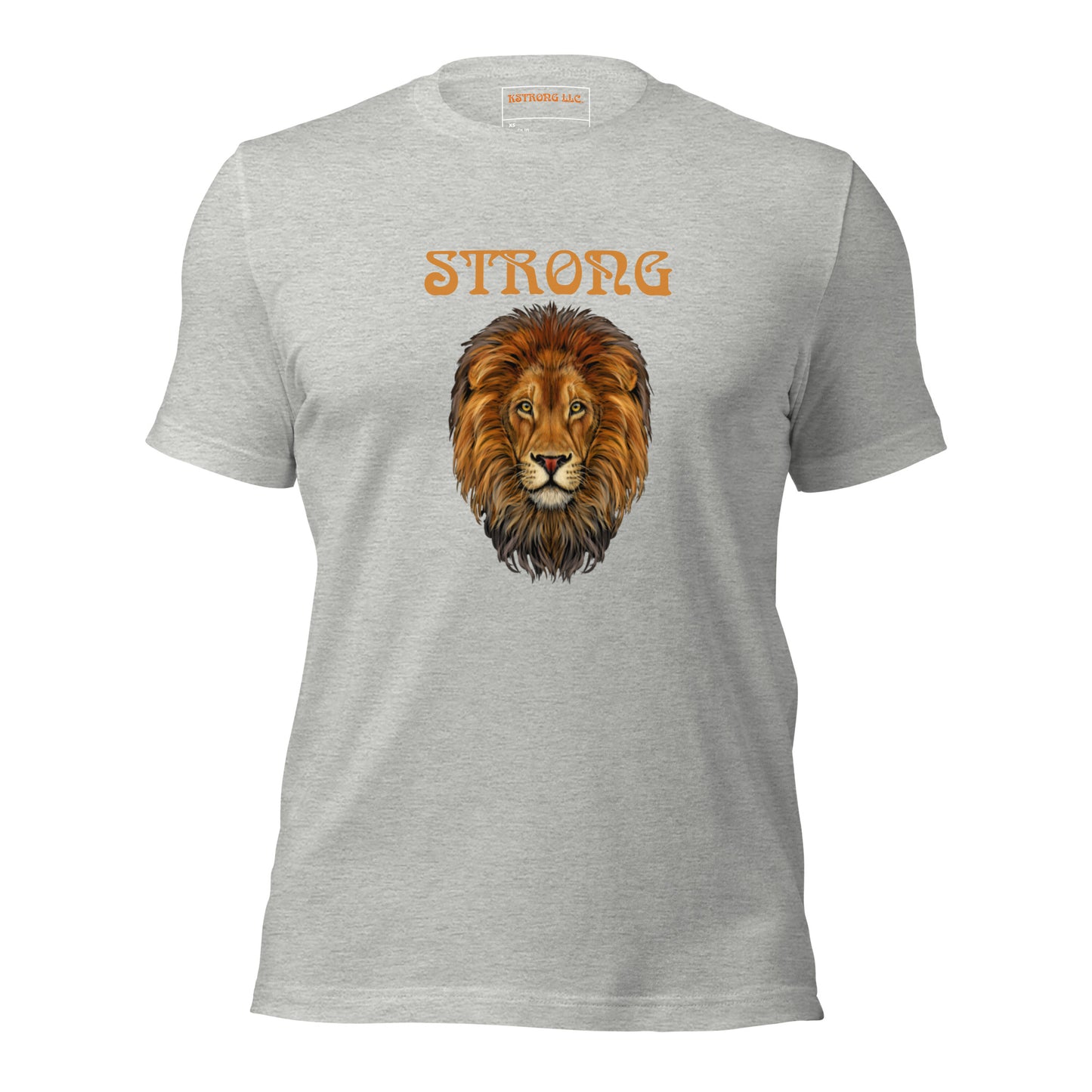 “STRONG”Unisex T-Shirt W/Bronze Font