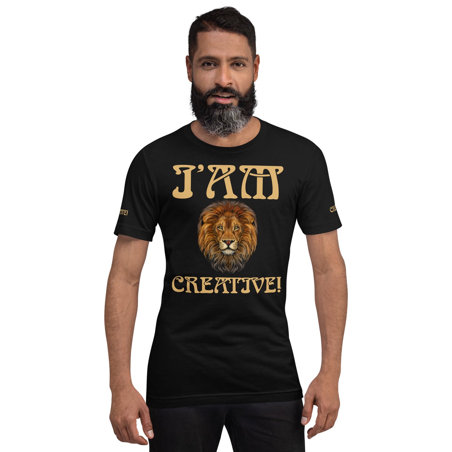 “I’AM CREATIVE!”Unisex T-Shirt W/Fawn Font