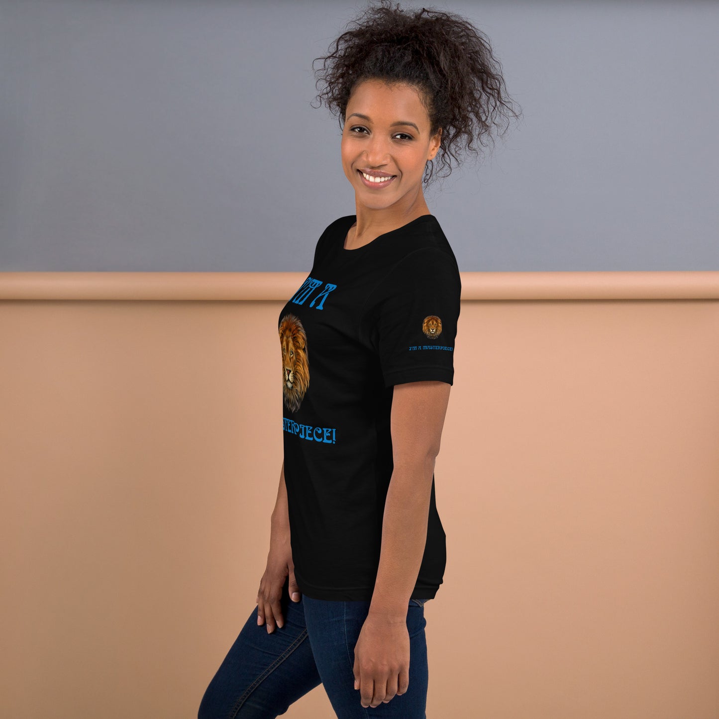 I’M A MASTERPIECE!"Unisex T-Shirt W/Blue Font