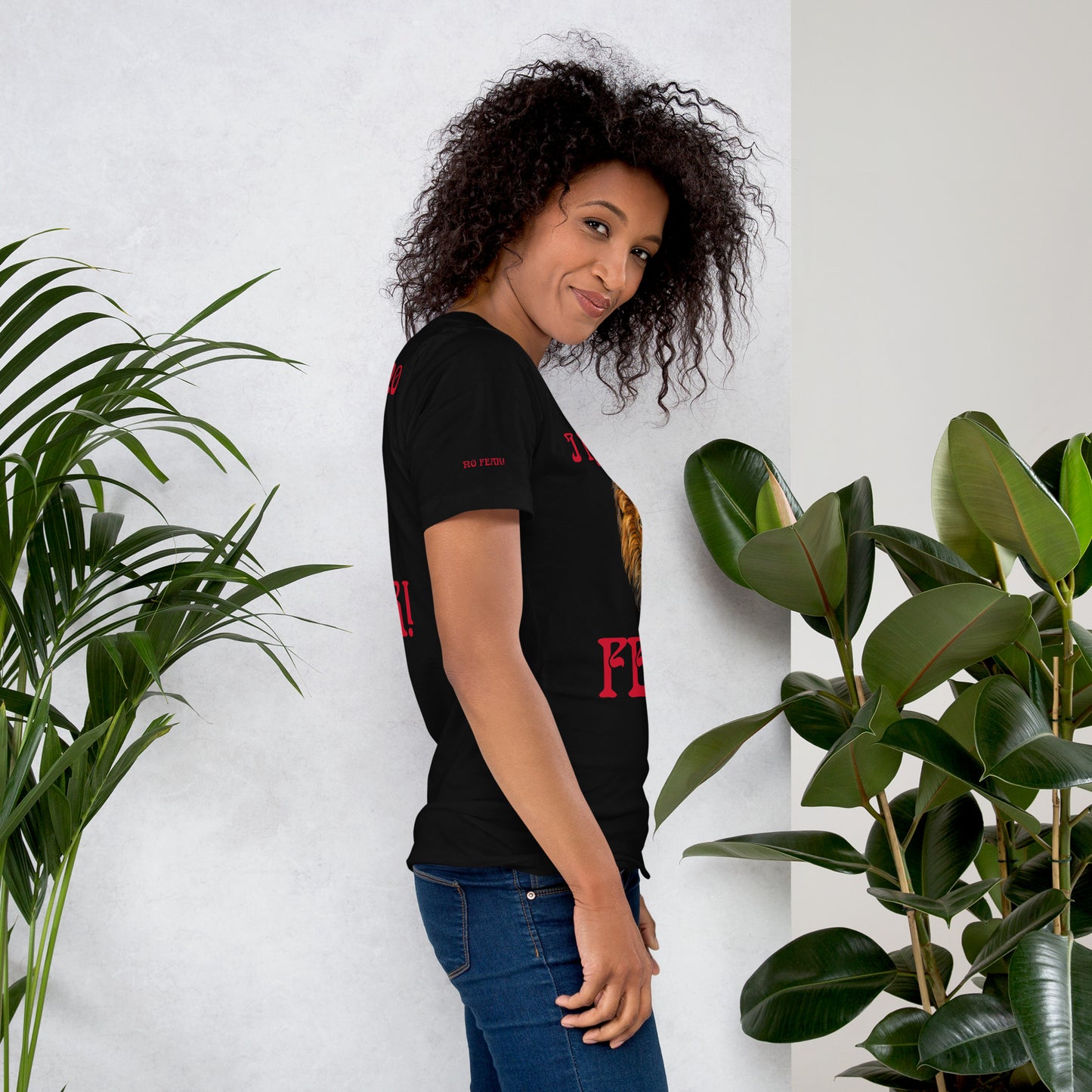 "I HAVE NO FEAR!"UnisexT-Shirt W/Red Font