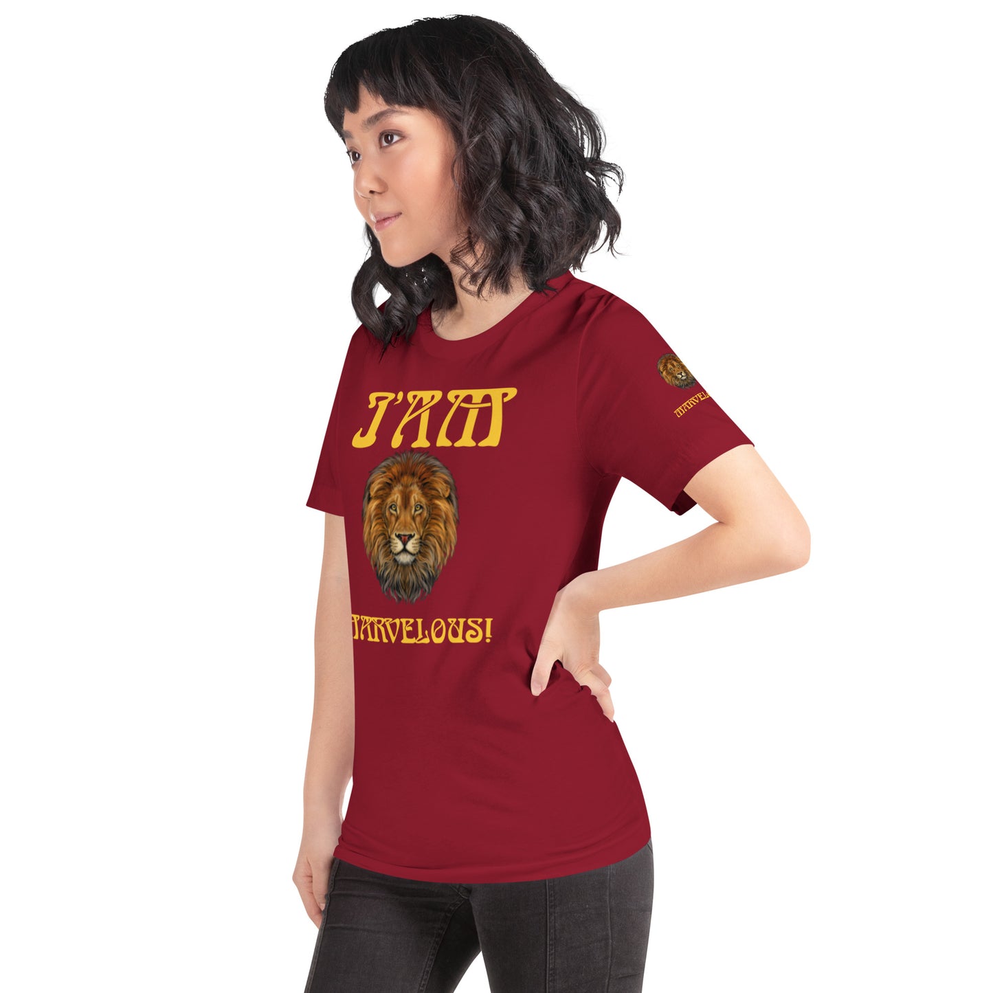 “I’AM MARVELOUS!” Unisex T-Shirt W/Yellow Font