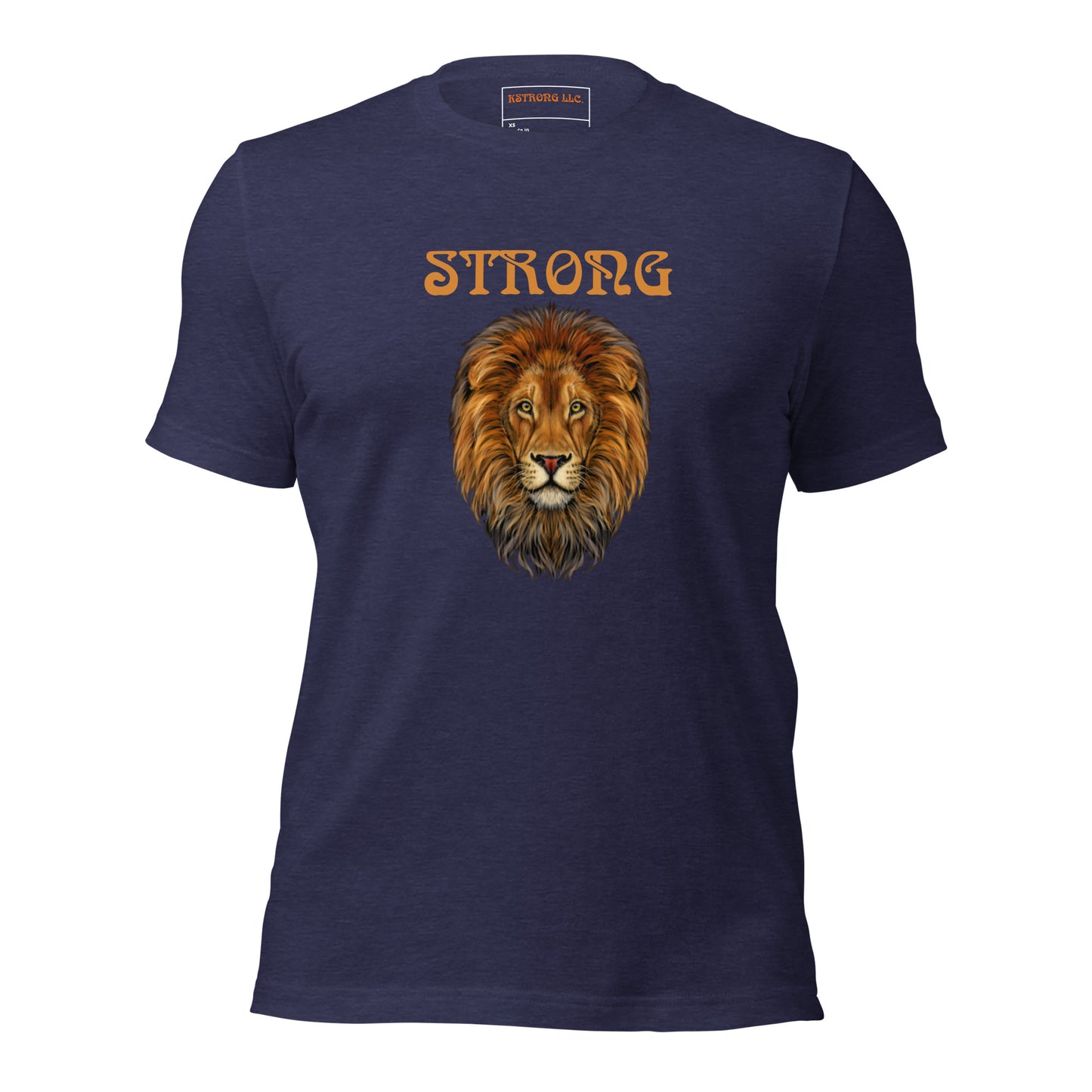 “STRONG”Unisex T-Shirt W/Bronze Font