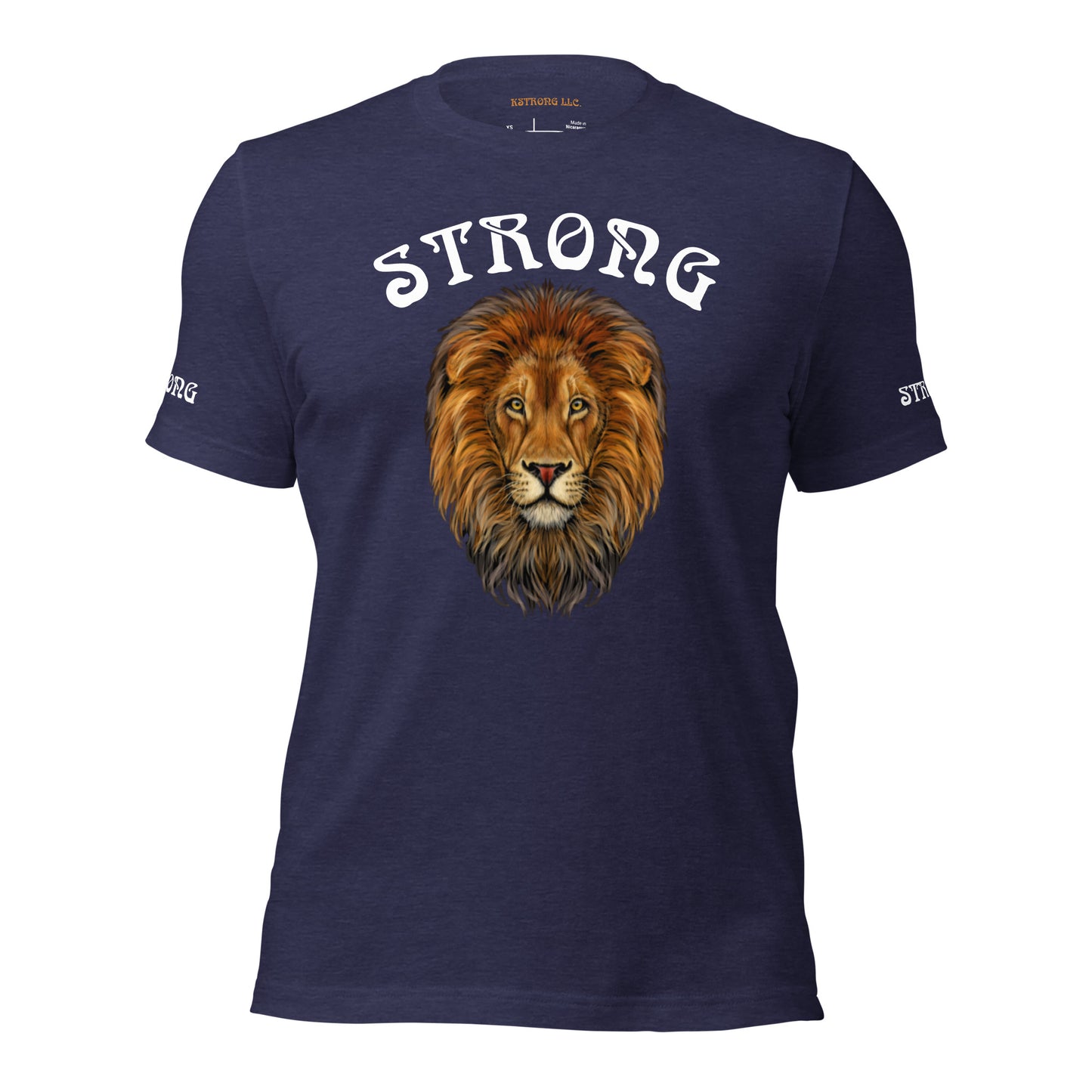 “STRONG”Men’s T-Shirt W/White Arch Font