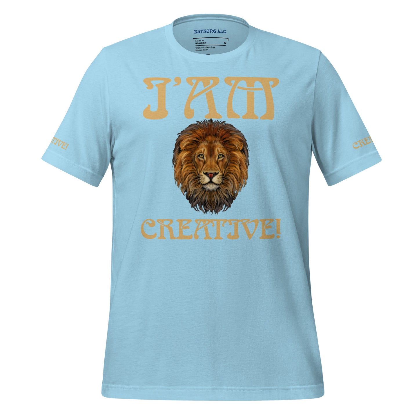 “I’AM CREATIVE!”Unisex T-Shirt W/Fawn Font