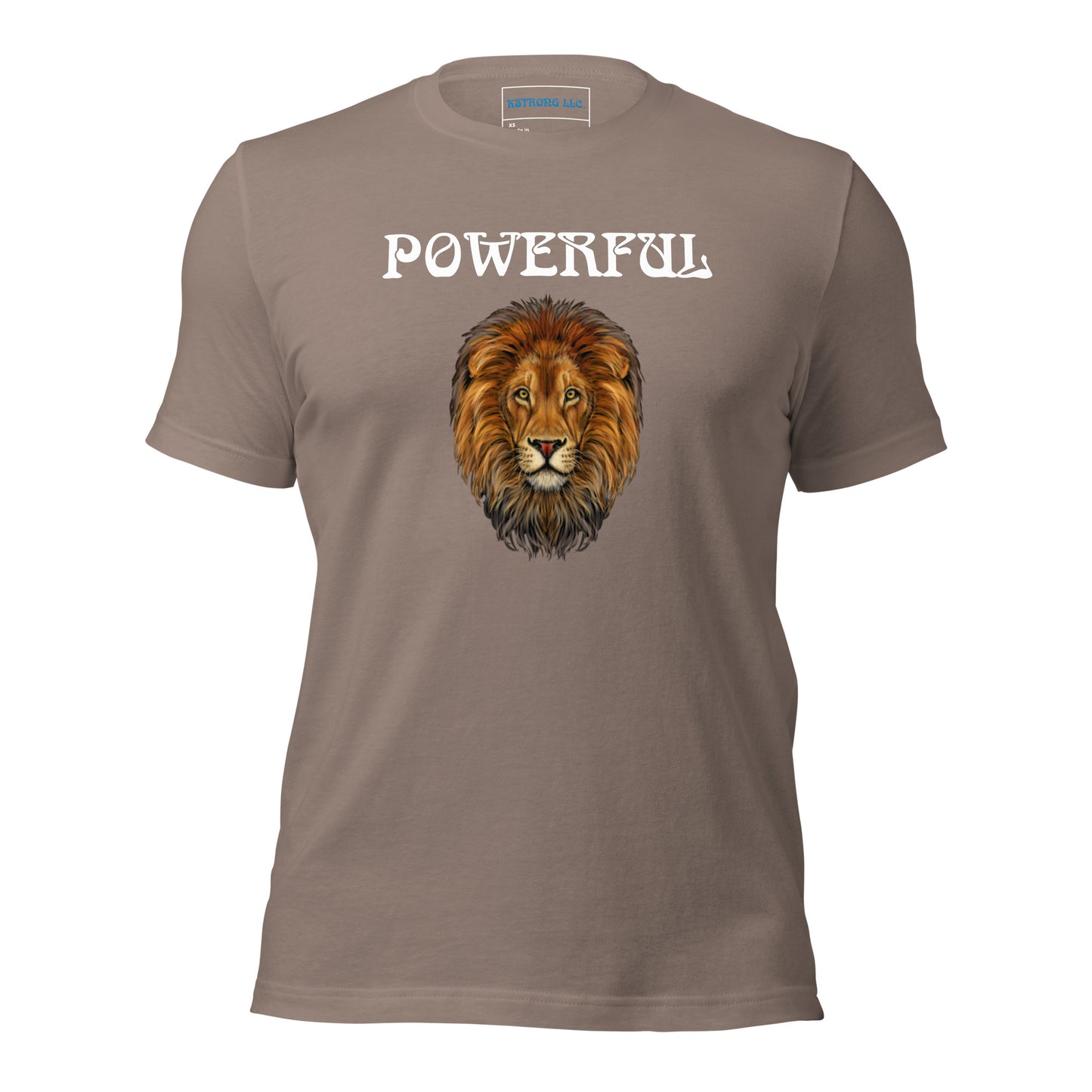“POWERFUL”Unisex T-Shirt W/White Font