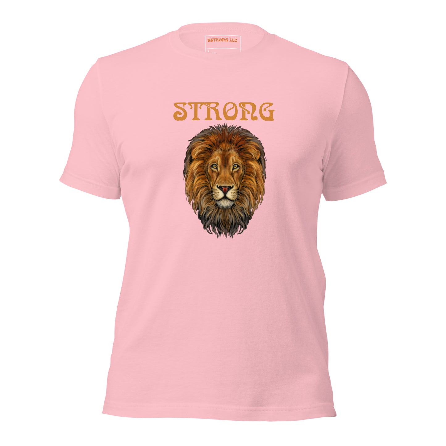 “STRONG”Unisex T-Shirt W/Bronze Font