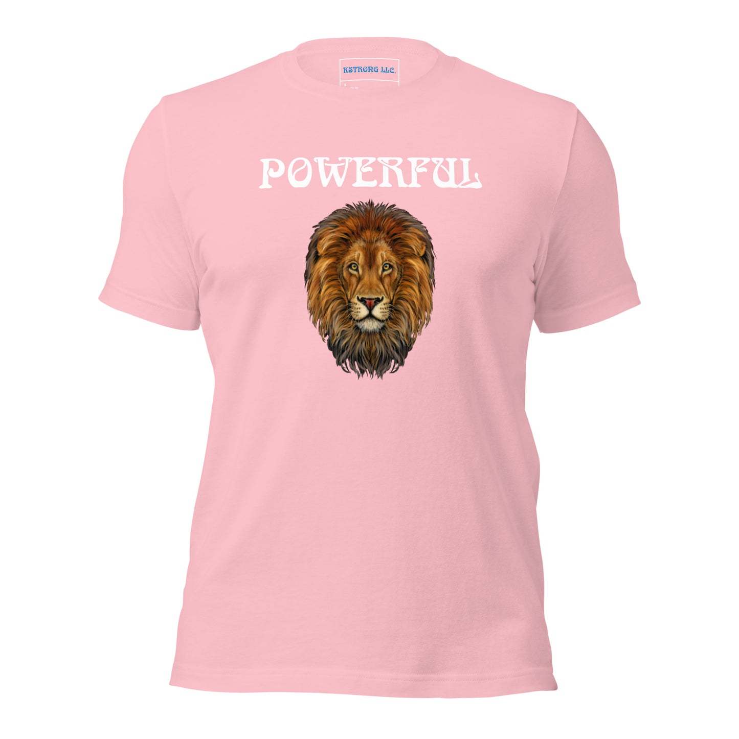 “POWERFUL”Unisex T-Shirt W/White Font