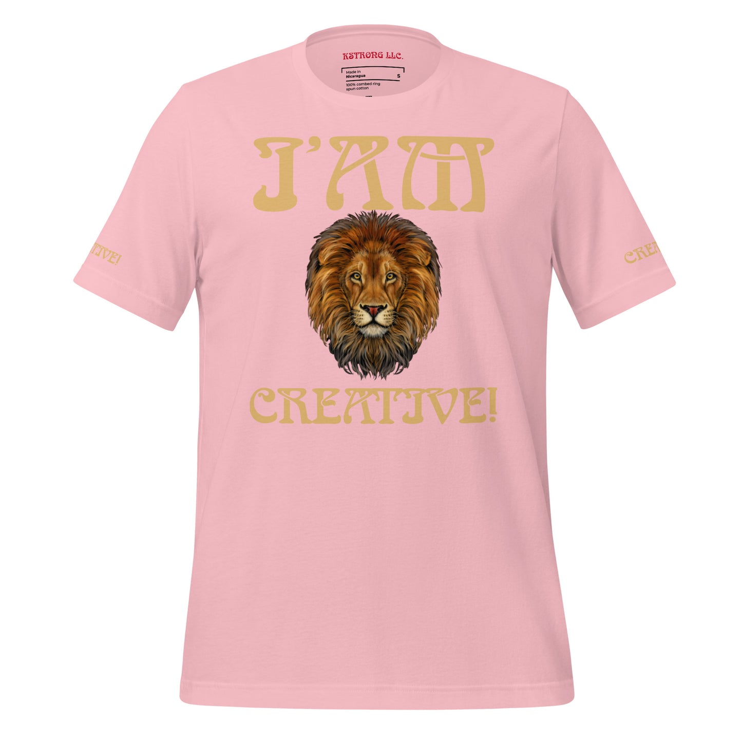 “I’AM CREATIVE!”Unisex T-Shirt W/Fawn Font