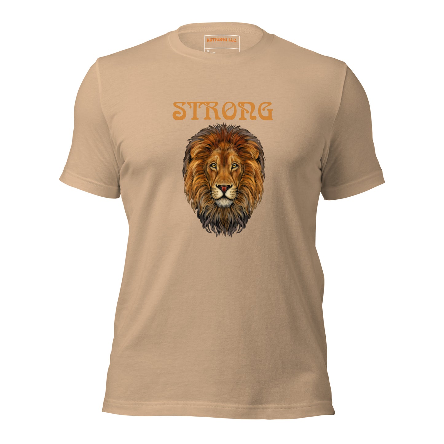 “STRONG”Unisex T-Shirt W/Bronze Font