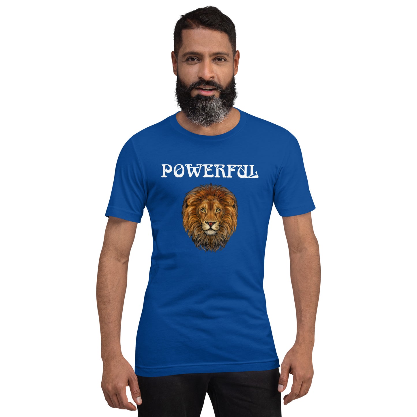 “POWERFUL”Unisex T-Shirt W/White Font