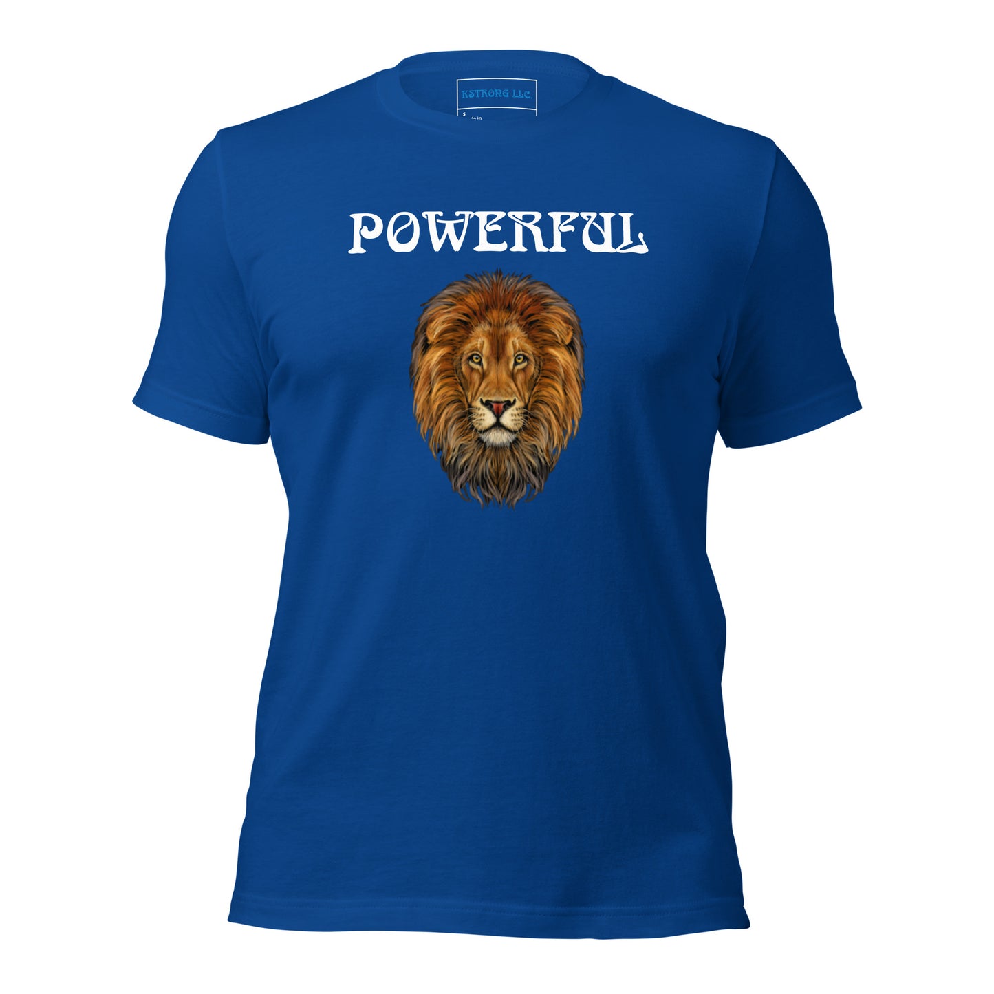 “POWERFUL”Unisex T-Shirt W/White Font