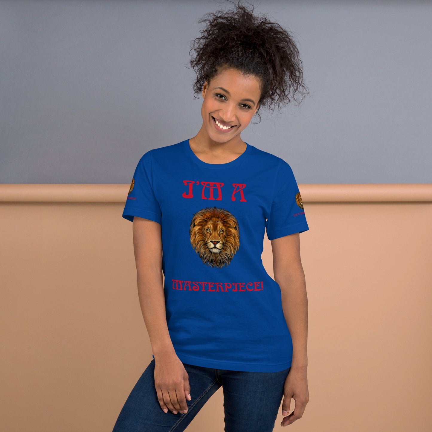 I’M A MASTERPIECE!"Unisex T-Shirt W/Red Font