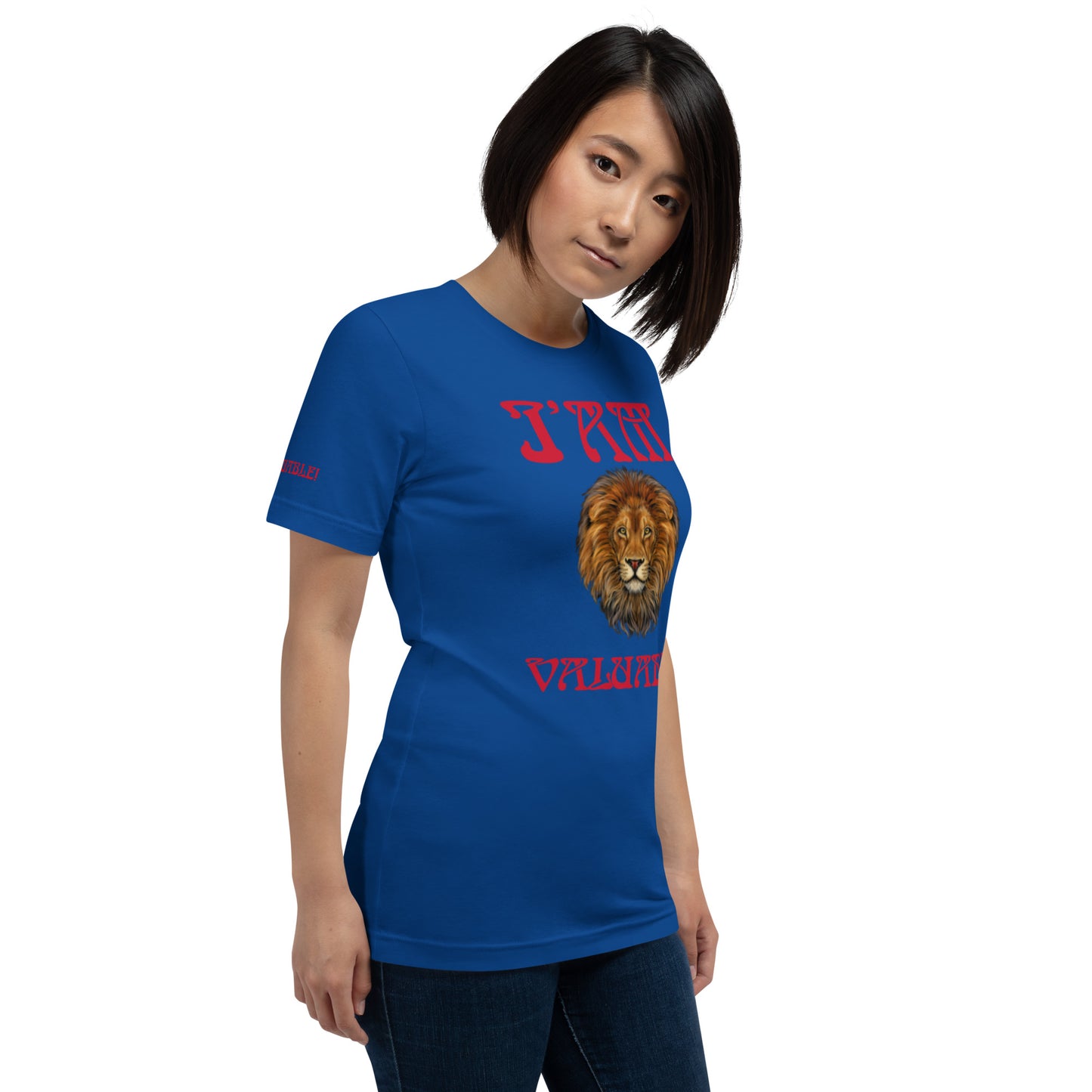 “I’AM VALUABLE!"Unisex T-Shirt W/Red Font