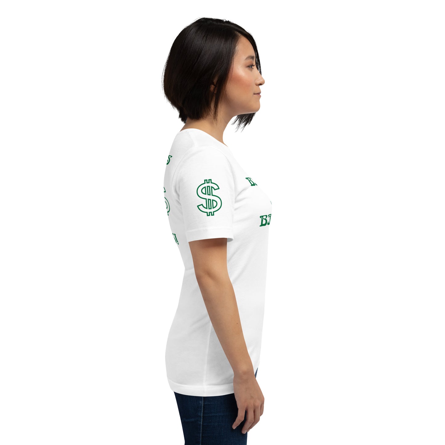“BIG BUSINESS & BIG DREAMS!”Unisex T-Shirt W/Green Font