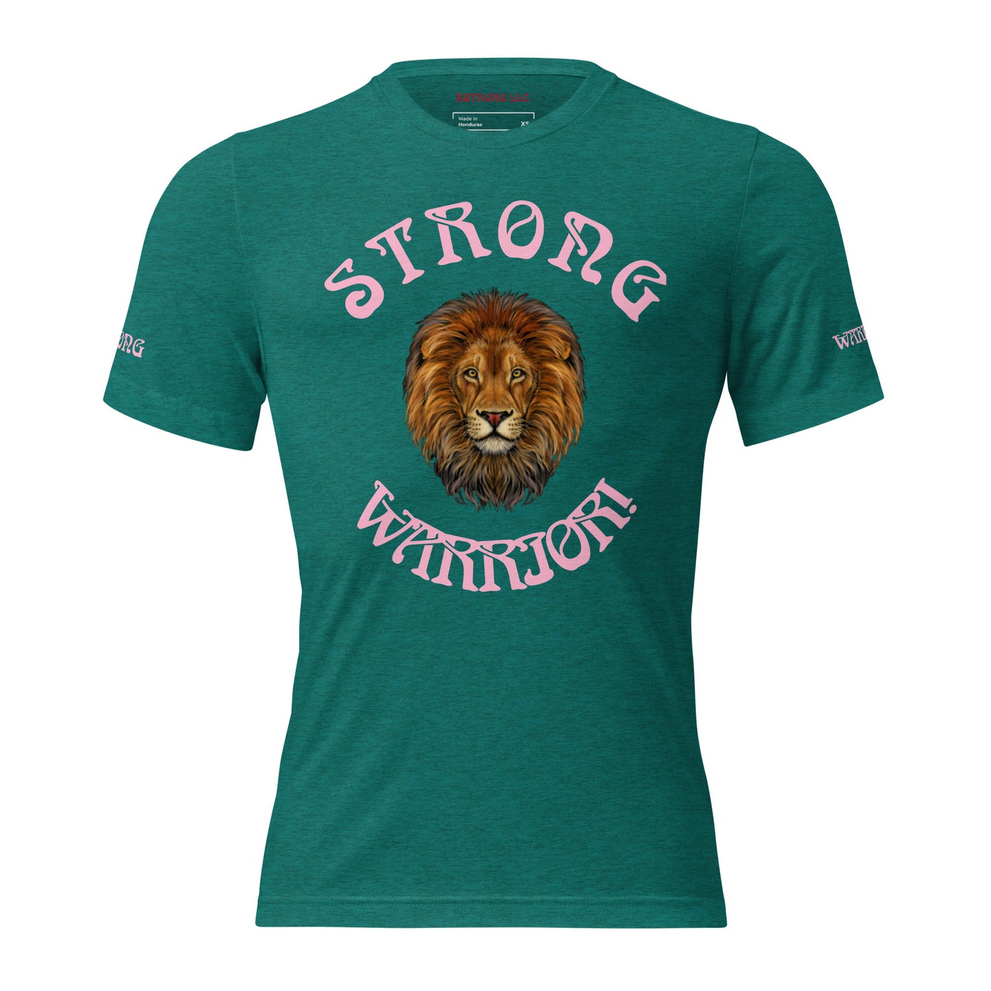 “STRONG WARRIOR!”WOMEN’S TRI-BLEND Short Sleeve T-Shirt W/Cotton Candy Font