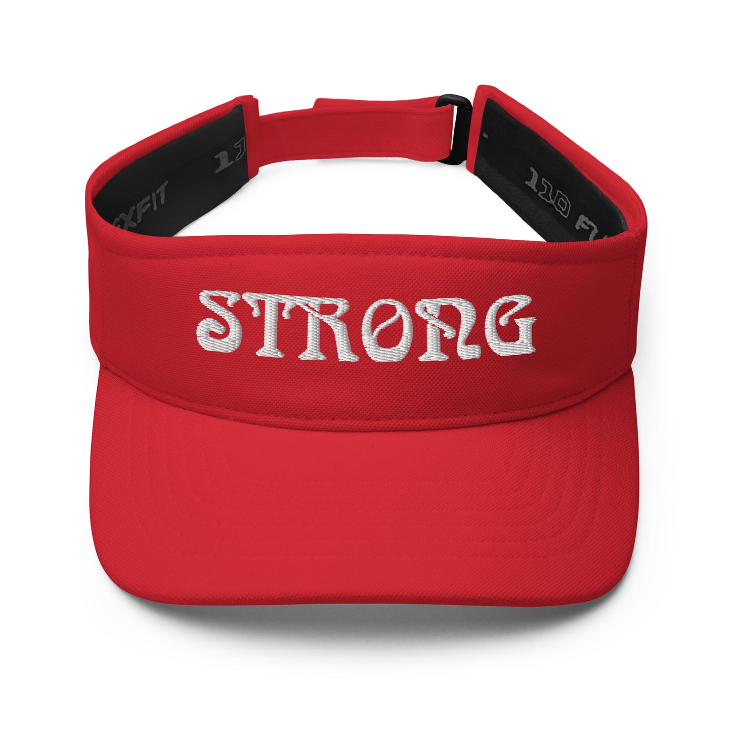 “STRONG”Visor W/White Font