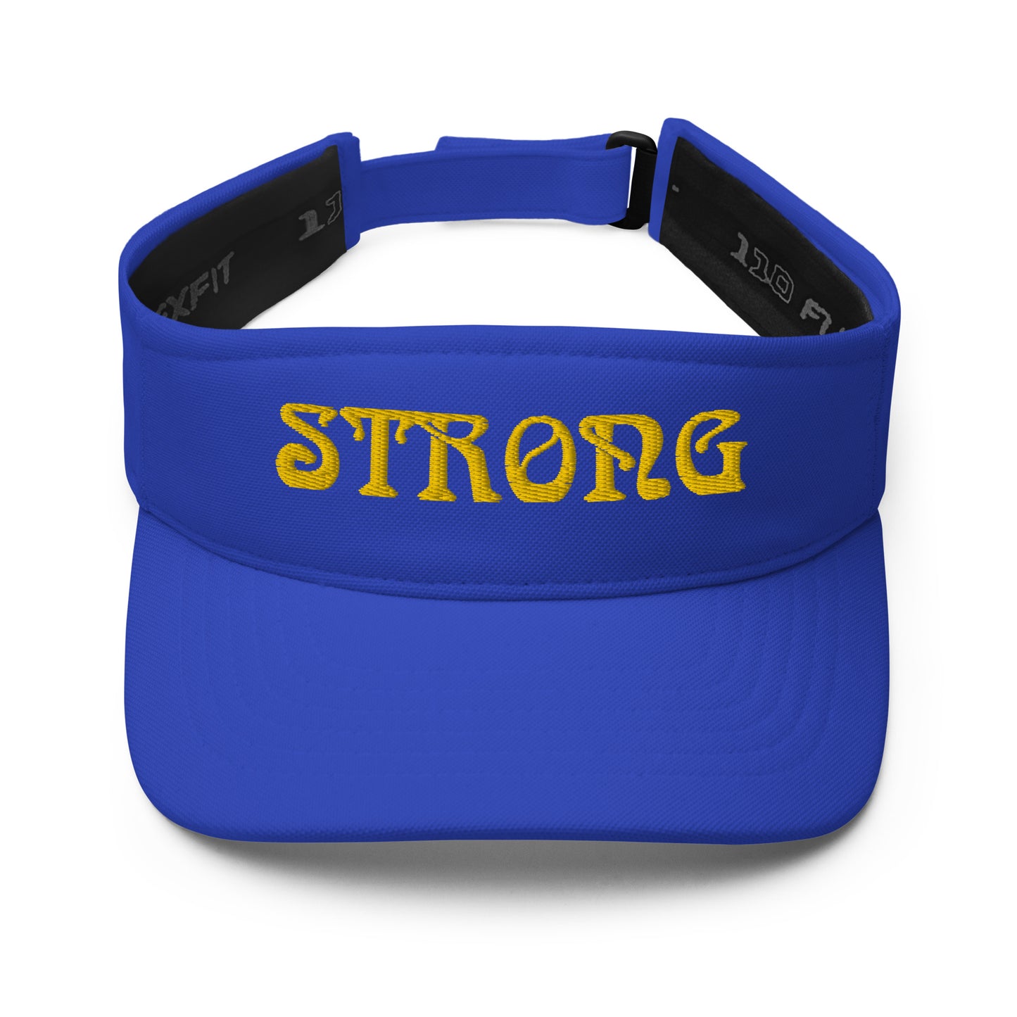 “STRONG” Visor W/Yellow Font