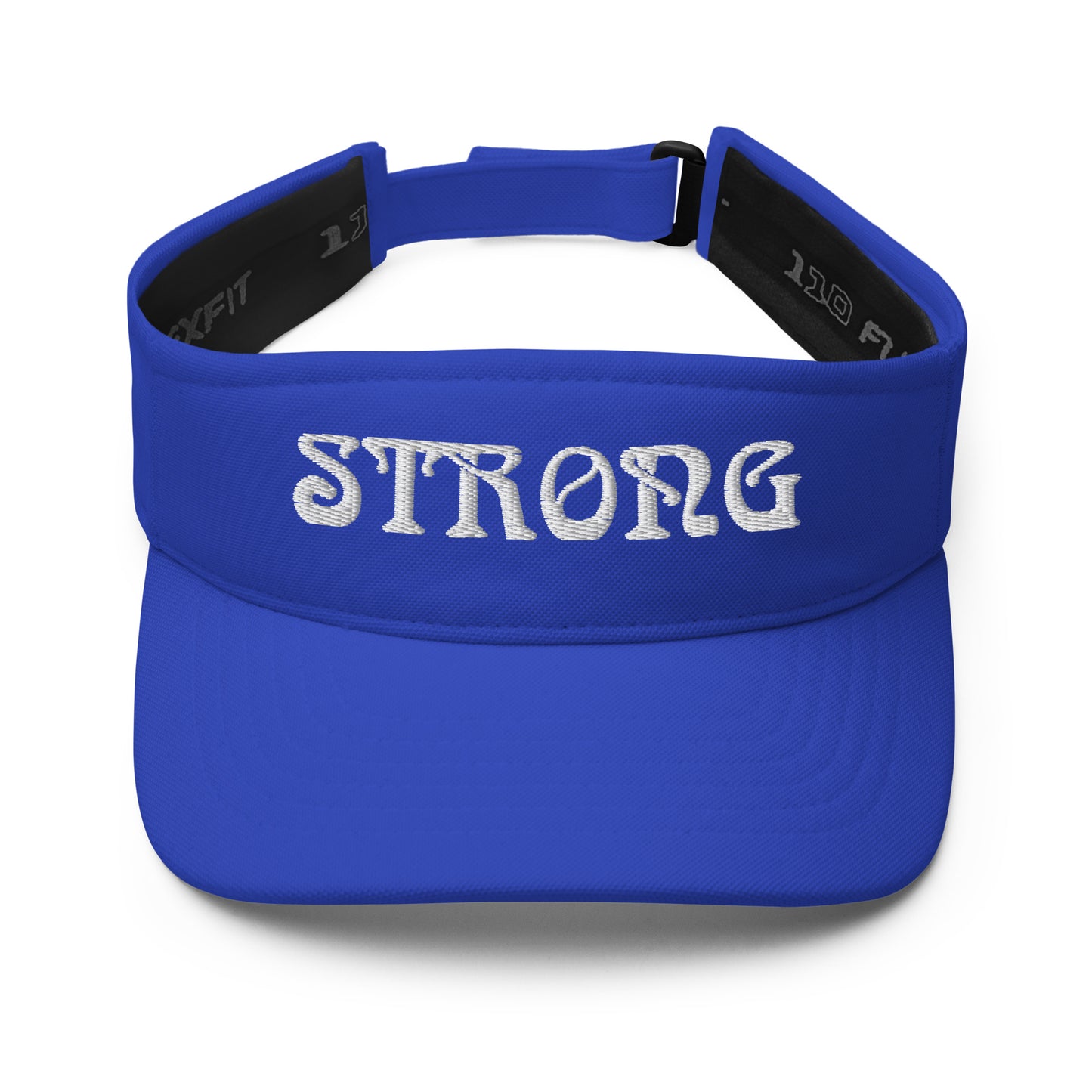 “STRONG”Visor W/White Font