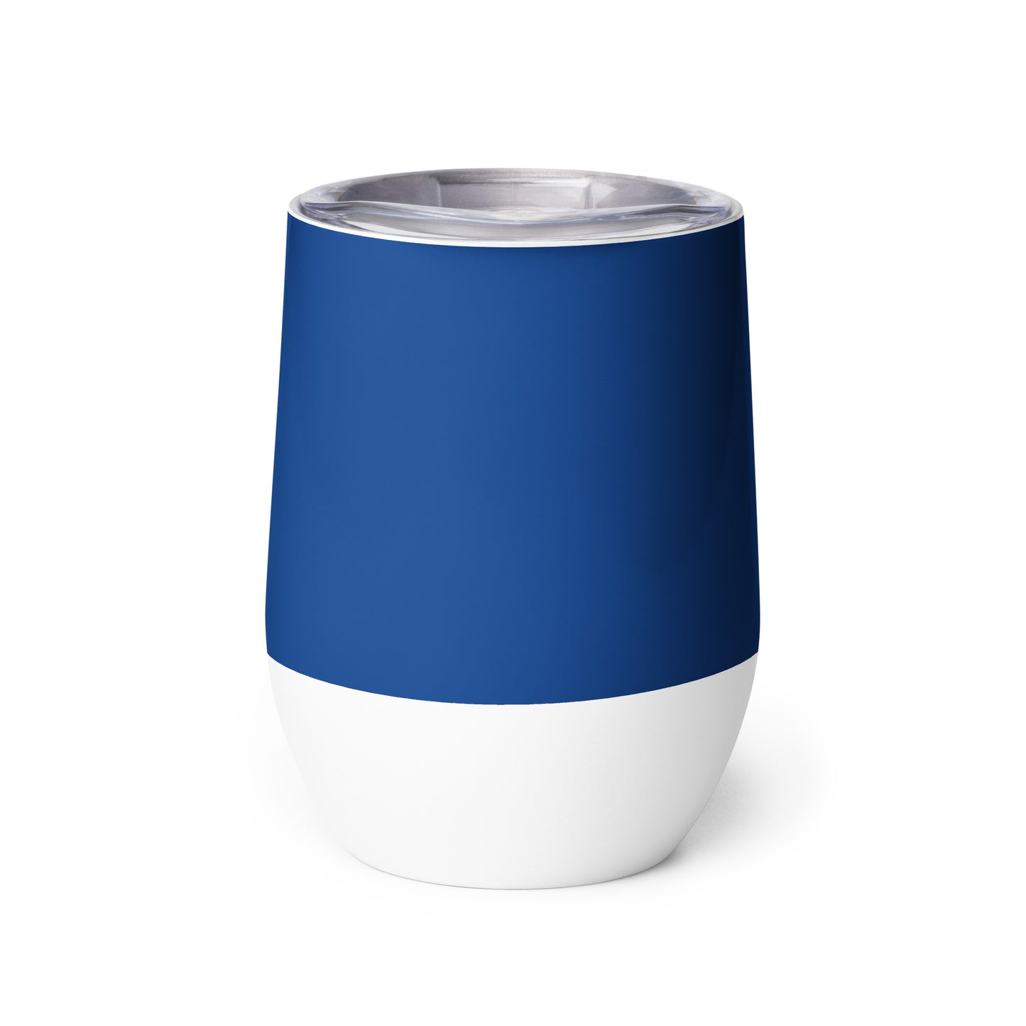 “STRONG”Blue Wine Tumbler W/White Font