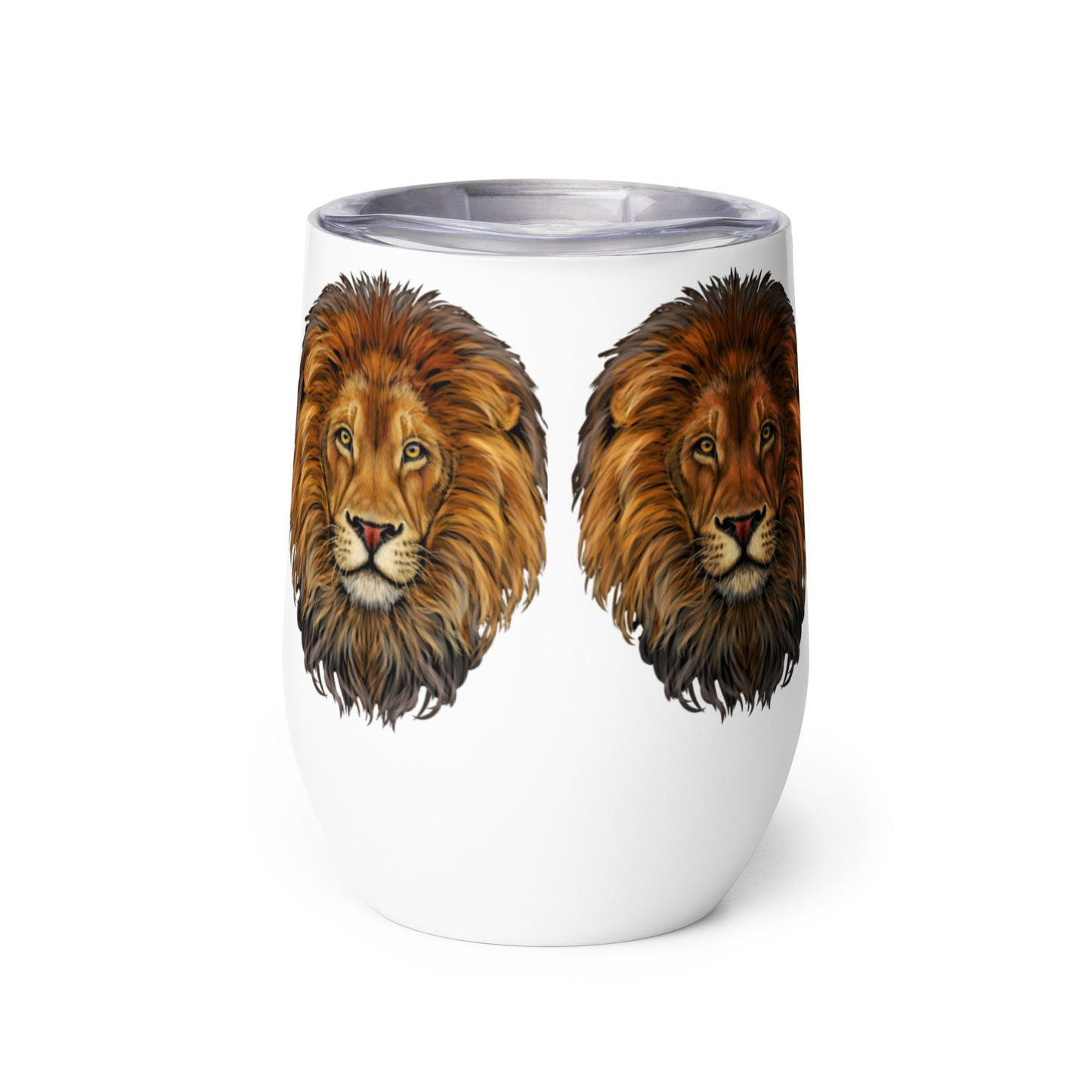 “LION” White Wine Tumbler