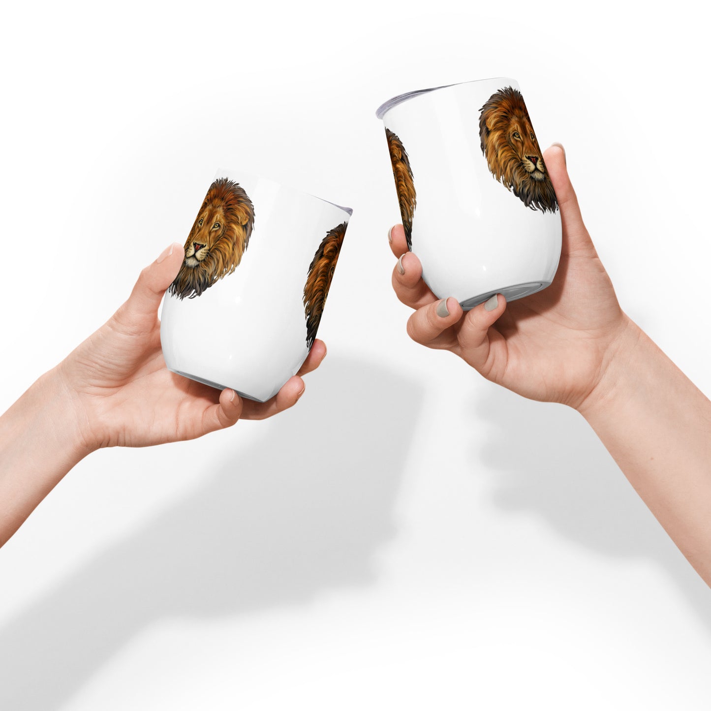 “LION” White Wine Tumbler
