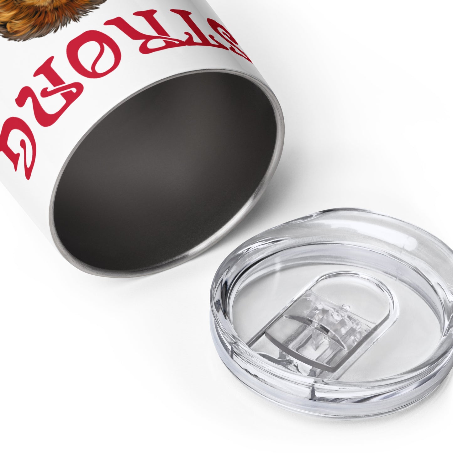 “STRONG” Wine Tumbler W/Red Font