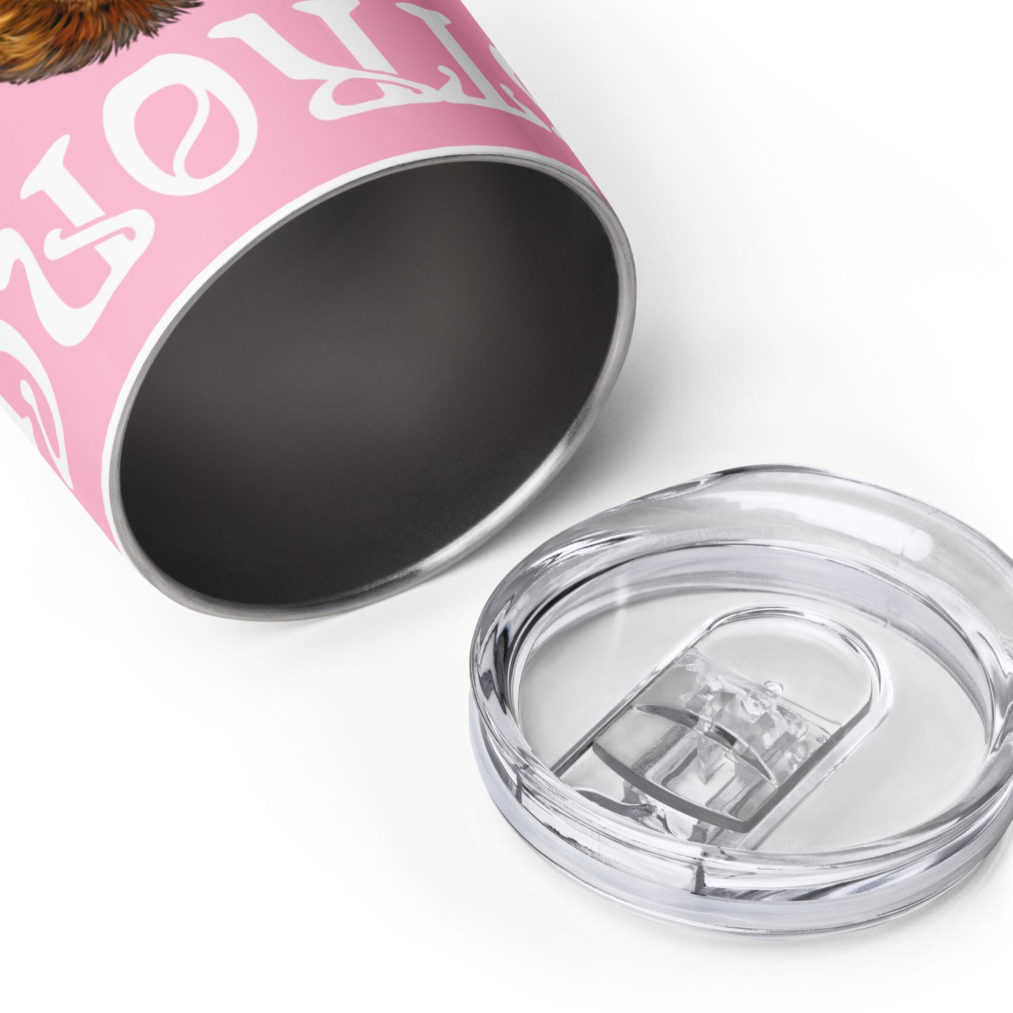 “STRONG”Cotton Candy Wine Tumbler W/White Font