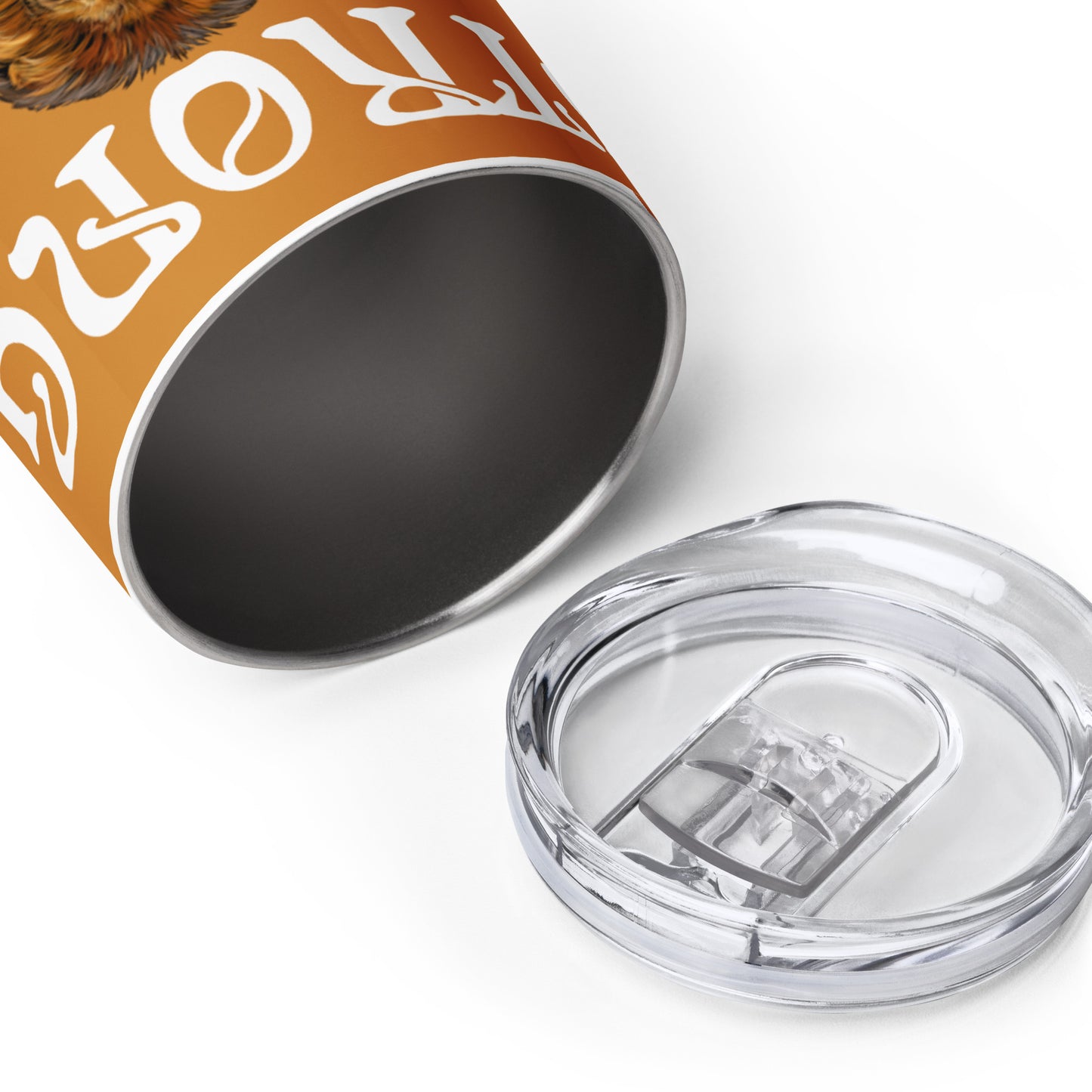 “STRONG”Bronze Wine Tumbler W/White Font