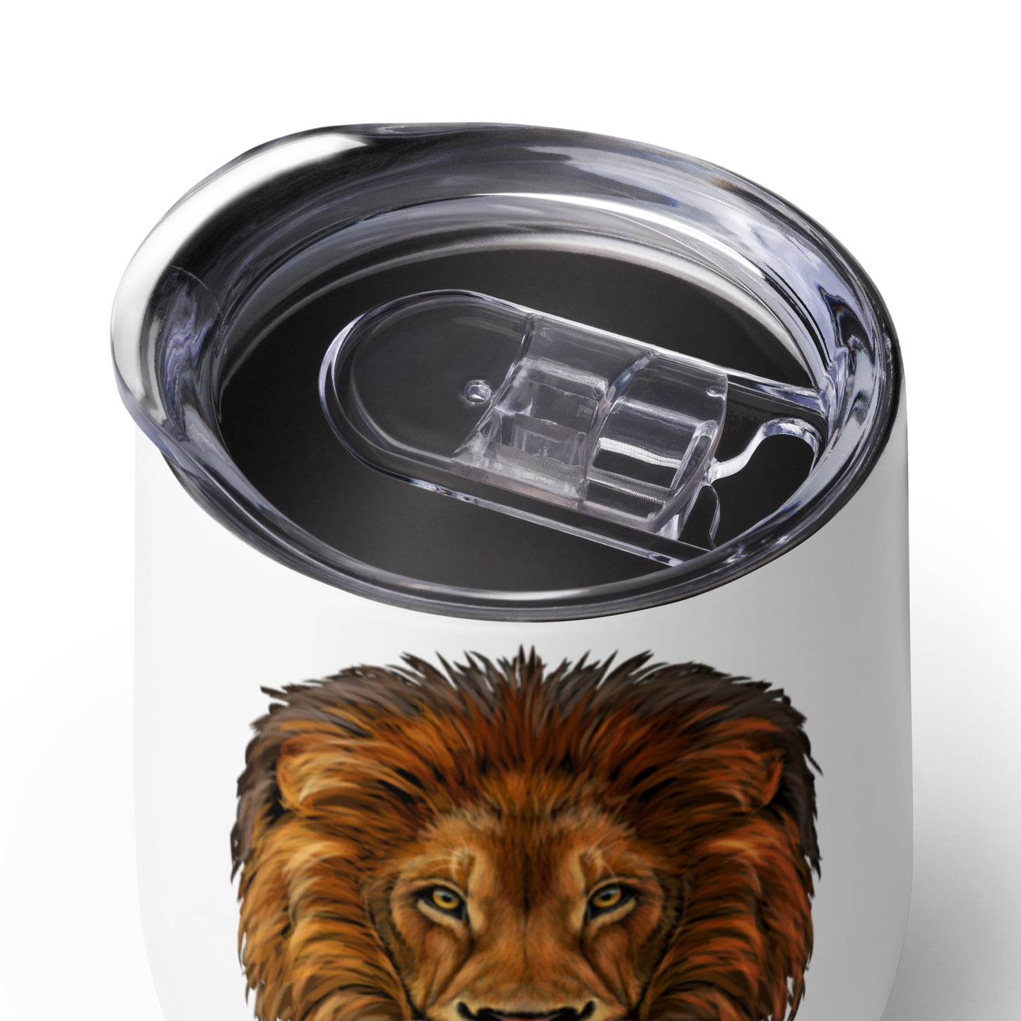 “LION” White Wine Tumbler