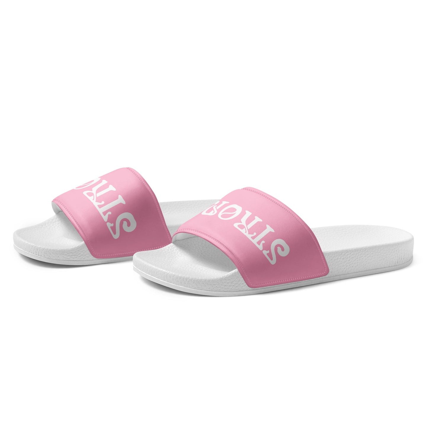 “STRONG”Cotton Candy Women's Slides W/White Font