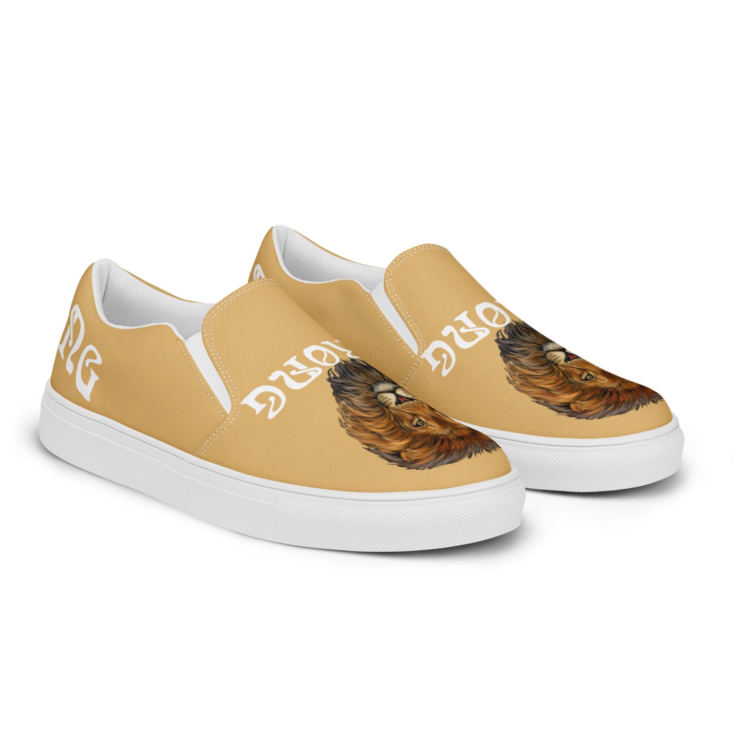 “STRONG” Fawn Women’s Slip-On Canvas Shoes W/White Font