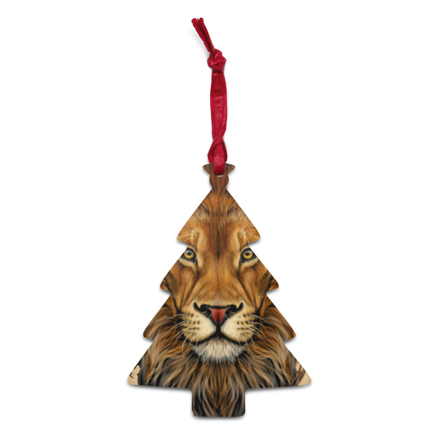 “Lion”Wooden Ornaments