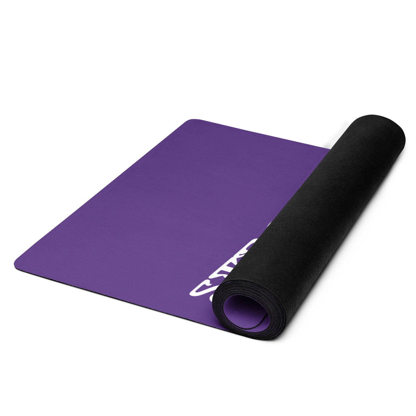 “STRONG”Purple Yoga Mat W/White Font
