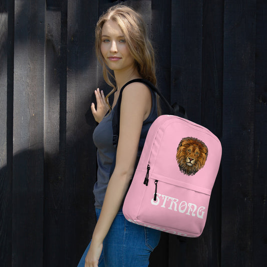 “STRONG” Cotton Candy Backpack W/White Font