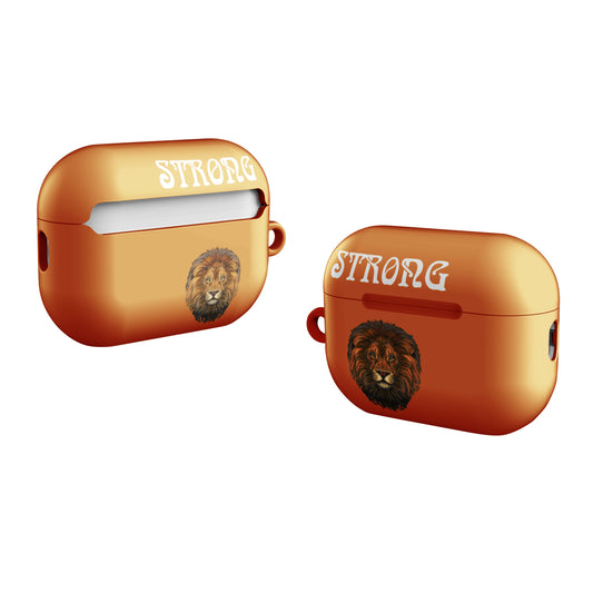 Bronze Case for AirPods®W/White Font