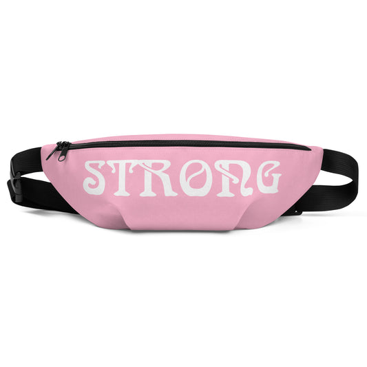 “STRONG”Cotton Candy Fanny Pack W/White Font